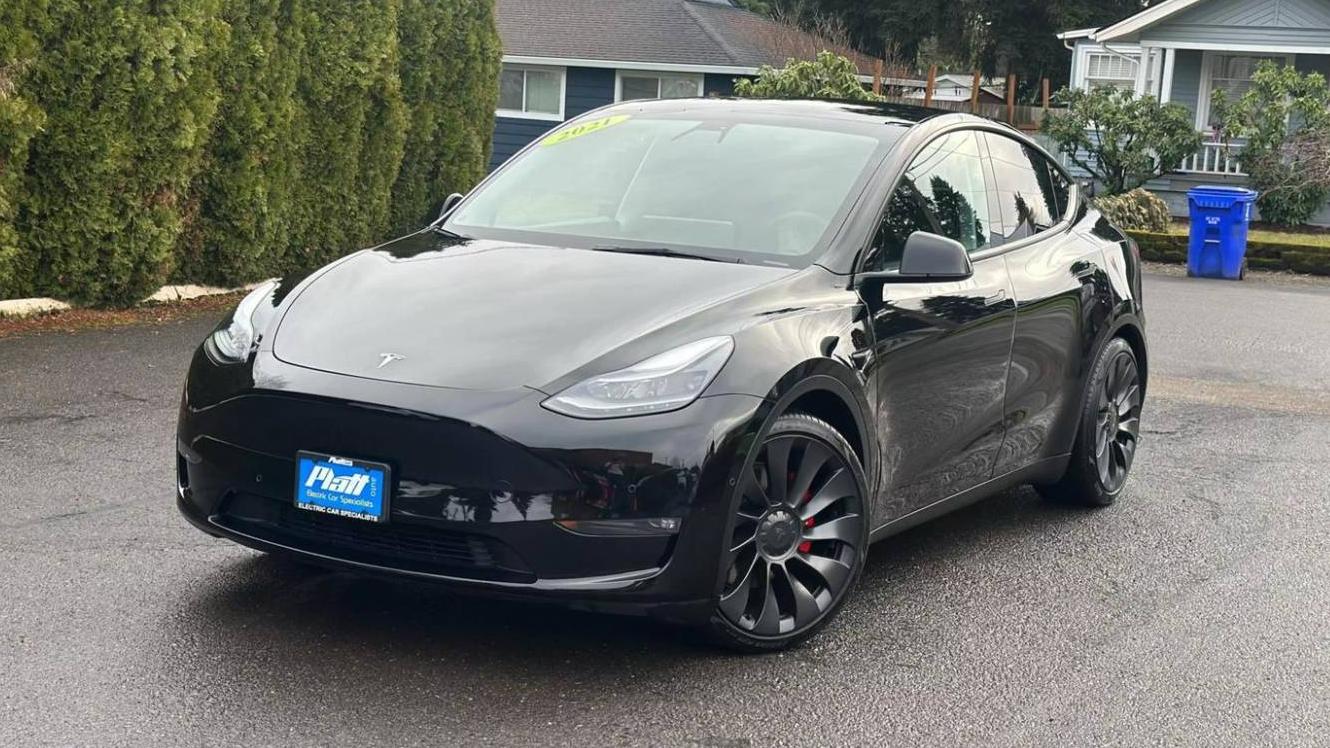 TESLA MODEL Y 2021 5YJYGDEF1MF209807 image